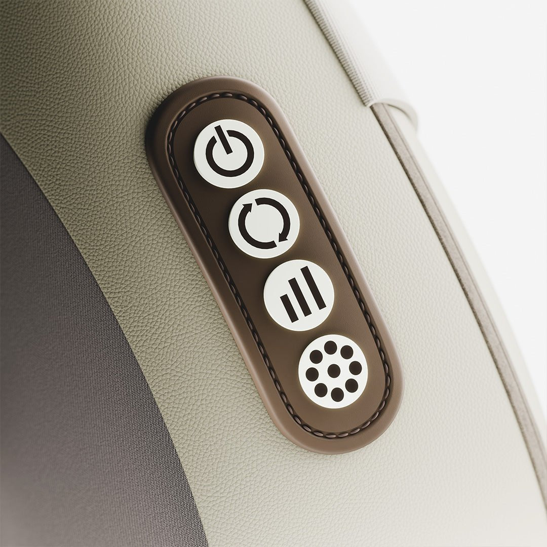 Close view of the NUVEARA control panel